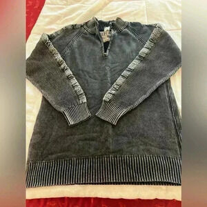 Men’s Size Large BKE Buckle Brand Quarter Zip Pullover